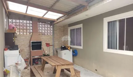 Casa em condomínio fechado com 2 quartos à venda na Rua Major Fabriciano do Rego Barros, 53, Vila Militar I, Piraquara, 61 m2 por R$ 185.000