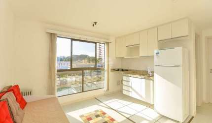 Apartamento com 1 quarto à venda na Rua Flávio Dallegrave, 4410, Cabral, Curitiba, 28 m2 por R$ 299.000