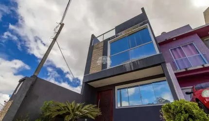 Casa em condomínio fechado com 3 quartos à venda na Rua Cidade de Goioerê, 401, Alto Boqueirão, Curitiba, 140 m2 por R$ 650.000