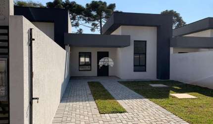 Casa em condomínio fechado com 3 quartos à venda na Rua Antônio Chemin, 367, Roça Grande, Colombo, 58 m2 por R$ 380.000