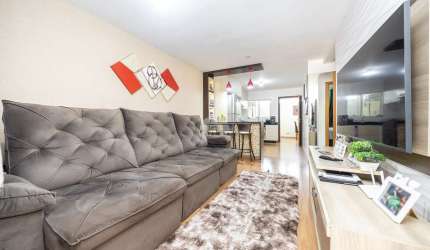 Casa em condomínio fechado com 2 quartos à venda na Rua Carlos Vicente Zapxon, 1338, Costeira, Araucária, 71 m2 por R$ 320.000