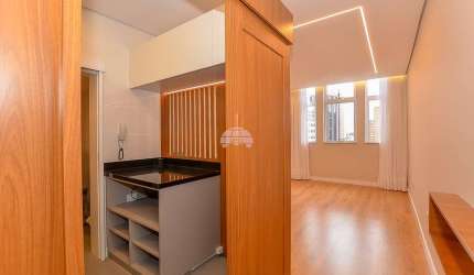 Apartamento com 1 quarto à venda na Praça Zacarias, 46, Centro, Curitiba, 46 m2 por R$ 497.000