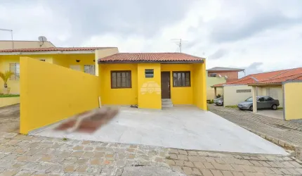 Casa em condomínio fechado com 2 quartos à venda na Rua Canadá, 36, Campo Pequeno, Colombo, 100 m2 por R$ 270.000