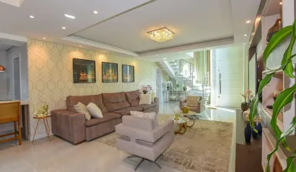 Casa em condomínio fechado com 4 quartos à venda na Rua Júlia Huga Maria Negrello, 291, Umbará, Curitiba, 206 m2 por R$ 1.750.000