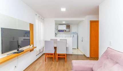 Apartamento com 2 quartos à venda na Rua Brasil Paraná de Cristo, 186, Pinheirinho, Curitiba, 40 m2 por R$ 279.000