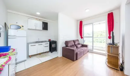 Apartamento com 2 quartos à venda na Rua Ângelo Zanetti, 795, Loteamento Itaboa, Campo Largo, 47 m2 por R$ 190.000
