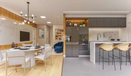Apartamento com 3 quartos à venda na Rua Vitória, 337, Cabral, Curitiba, 91 m2 por R$ 1.513.900