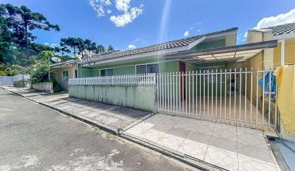 Casa em condomínio fechado com 3 quartos à venda na Rua Presidente Faria, 1120, Colônia Faria, Colombo, 54 m2 por R$ 270.000