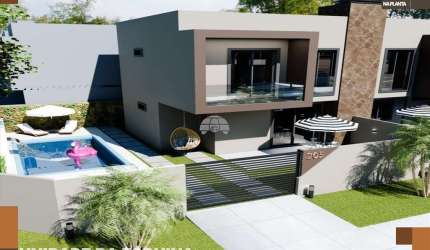 Casa com 3 quartos à venda na Rua Tenente Eduardo Neumann, 360, Nereidas, Guaratuba, 88 m2 por R$ 595.000