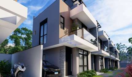 Casa em condomínio fechado com 3 quartos à venda na Rua Paulo Setúbal, 1071, Boqueirão, Curitiba, 169 m2 por R$ 729.000