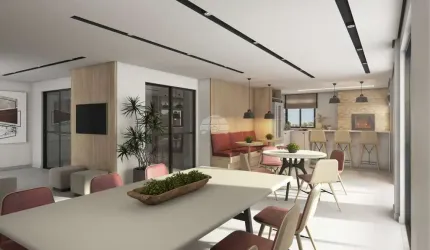 Apartamento com 2 quartos à venda na Rua Haiti, 394, Centro, Pinhais, 49 m2 por R$ 368.000