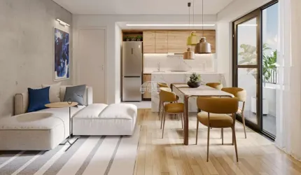 Apartamento com 2 quartos à venda na Rodovia João Leopoldo Jacomel, 12887, Estância Pinhais, Pinhais, 53 m2 por R$ 473.900