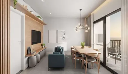 Apartamento com 1 quarto à venda na Rua João Bonat, 227, Novo Mundo, Curitiba, 30 m2 por R$ 344.900
