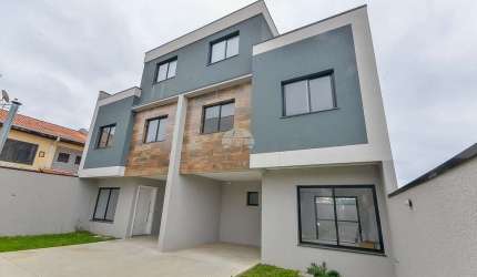 Casa em condomínio fechado com 3 quartos à venda na Rua Oscar Wilde, 694, Lindóia, Curitiba, 116 m2 por R$ 698.500