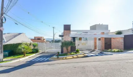 Terreno em condomínio fechado à venda na Rua Victor Kotovis, 450, Abranches, Curitiba, 261 m2 por R$ 300.000