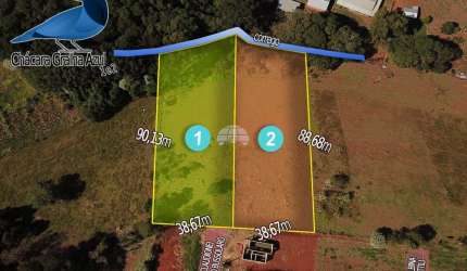 Chácara / sítio à venda na Rua Claudinei Celso Bussolaro, 00, Gralha Azul, Pato Branco, 3370 m2 por R$ 337.000