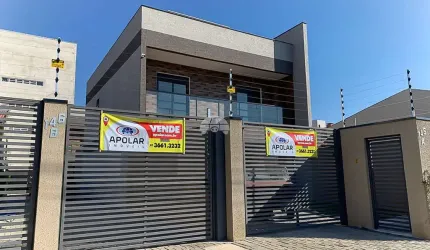 Casa em condomínio fechado com 3 quartos à venda na Rua Ernesto Kugler, 146, Maria Antonieta, Pinhais, 184 m2 por R$ 870.000