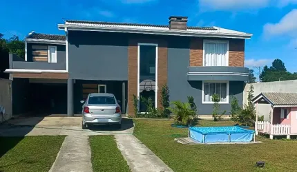 Casa com 4 quartos à venda na Rua Coronel Eneas, 553, Vila Militar I, Piraquara, 268 m2 por R$ 630.000