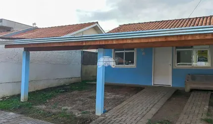 Casa em condomínio fechado com 2 quartos à venda na Rua Matinhos, 1374, Estados, Fazenda Rio Grande, 54 m2 por R$ 198.000