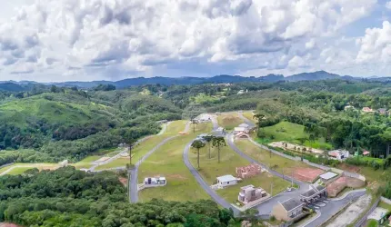Terreno à venda na Rua do Quivi, 341, Planta Santa Tereza, Colombo, 302 m2 por R$ 215.000