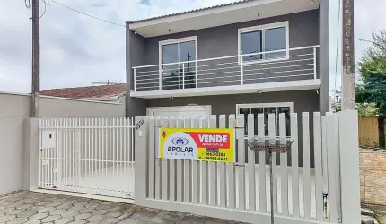 Casa com 3 quartos à venda na Rua Atalaia, 1331, Guaraituba, Colombo, 107 m2 por R$ 439.900