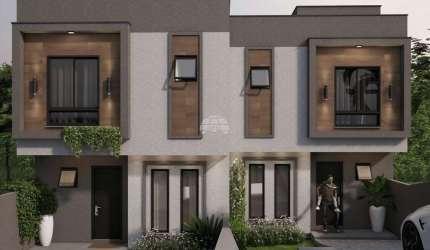 Casa com 3 quartos à venda na Rua Lucas Cubis, 161, Roça Grande, Colombo, 81 m2 por R$ 459.900