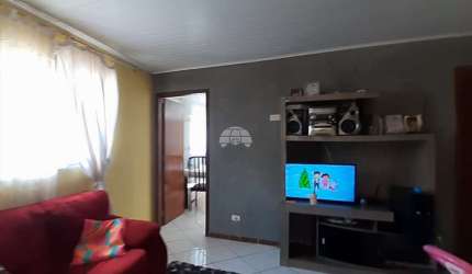 Casa com 3 quartos à venda na Rua Bandeirantes, 101, Guaraituba, Colombo, 90 m2 por R$ 280.000