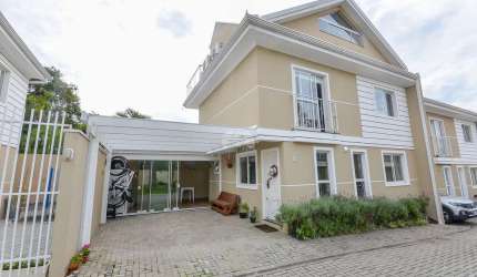 Casa em condomínio fechado com 3 quartos à venda na Rua Máximo João Kopp, 696, Santa Cândida, Curitiba, 178 m2 por R$ 820.000