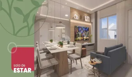 Casa em condomínio fechado com 2 quartos à venda na Avenida Rio Amazonas, 4064, Estados, Fazenda Rio Grande, 42 m2 por R$ 267.500