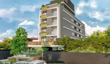 Apartamento com 1 quarto à venda na Rua Nilo Peçanha, 849, Bom Retiro, Curitiba, 16 m2 por R$ 225.000