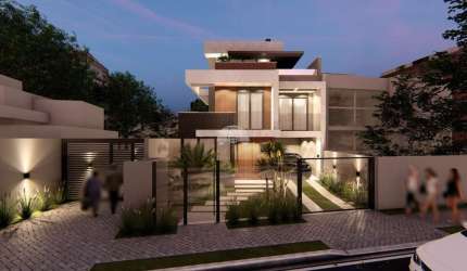 Casa em condomínio fechado com 3 quartos à venda na Rua Maria Simão Campos, 82, Uberaba, Curitiba, 118 m2 por R$ 720.000