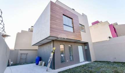 Casa em condomínio fechado com 3 quartos à venda na Rua Luiz Gallieri, 249, Uberaba, Curitiba, 105 m2 por R$ 679.000