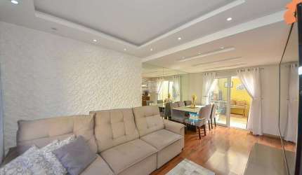 Casa em condomínio fechado com 3 quartos à venda na Rua Felício Zibarth, 149, Uberaba, Curitiba, 115 m2 por R$ 790.000