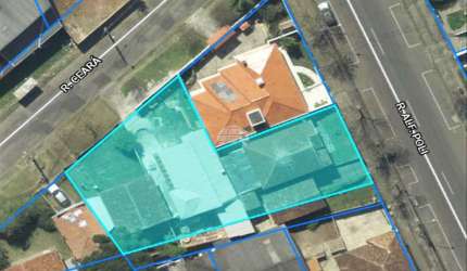Terreno à venda na Rua Alferes Poli, 2292, Rebouças, Curitiba, 1002 m2 por R$ 1.630.000