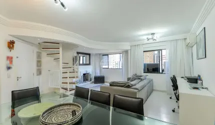 Apartamento com 3 quartos para alugar na Rua Marechal José Bernardino Bormann, 1229, Bigorrilho, Curitiba, 213 m2 por R$ 7.000