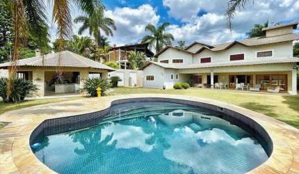 Casa com 5 dormitórios, 752 m² - venda por R$ 4.450.000,00 ou aluguel por R$ 24.700,00/mês - São Paulo II - Cotia/SP