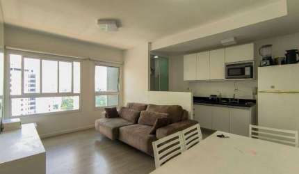 Apartamento com 1 dormitório para alugar, 43 m² por R$ 4.285,58/mês - Melville Empresarial II - Barueri/SP