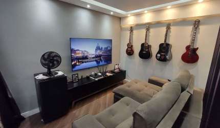 Apartamento Duplex com 3 dormitórios à venda, 94 m² por R$ 553.000,00 - Morro Grande - Cotia/SP