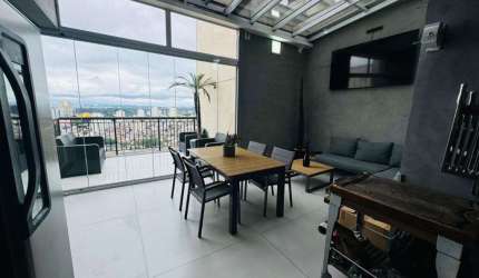 Cobertura com 2 dormitórios à venda, 160 m² por R$ 1.790.000,00 - Jardim Tupanci - Barueri/SP