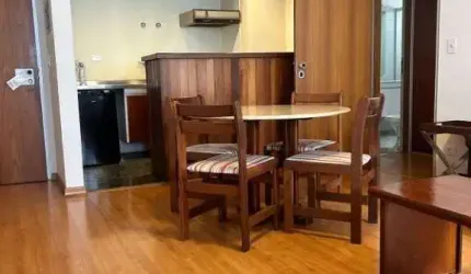 Flat com 1 dormitório para alugar, 53 m² por R$ 5.000/mês - Alphaville - Barueri/SP