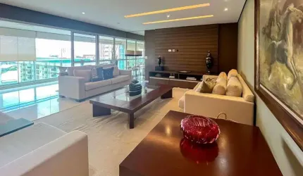Apartamento com 3 dormitórios para alugar, 212 m² por R$ 25.000,00/mês - Alphaville - Barueri/SP