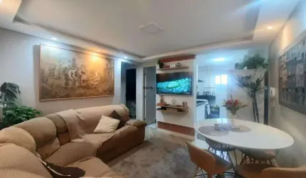 Apartamento mobiliado no Bairro Santa Cândida com 43m², 2 dormitórios e 1 vaga coberta - Santa Cândida - Curitiba - PR