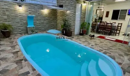 Sobrado em Matinhos à 70m da praia com 130m², 3 dormitórios ( sendo 1 suíte ) e 2 vagas - Balneário Junara - Matinho - PR