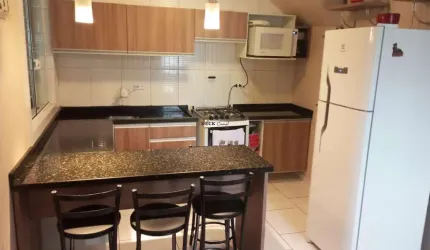 Sobrado semi-mobiliado na Fazenda Rio Grande com 53m², 2 dormitórios e 1 vaga - Gralha Azul - Fazenda Rio Grande - PR