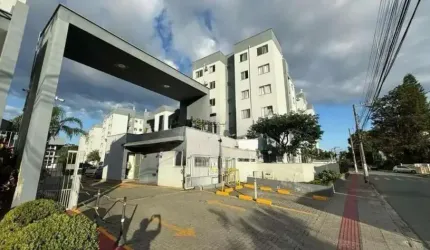 Apartamento em Palhoça-SC com 49m2, 2 dormitórios e 1 vaga - Palhoça - Santa Catarina - SC