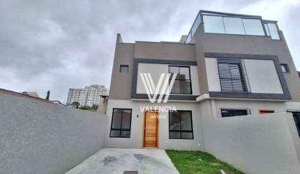 Sobrado | 3 dorm | Suíte | 2 vagas | 141 m² priv | Lindóia - Curitiba/PR
