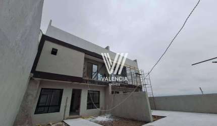 Sobrado | 3 dorm | Suíte | 2 vagas | 104 m² priv | Xaxim - Curitiba/PR