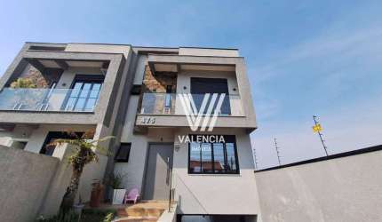 Sobrado | 3 dorm | Suíte | 3 vagas | 183 m² priv | Uberaba - Curitiba/PR