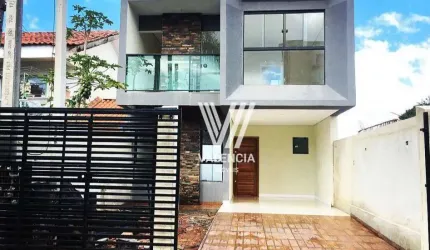 Sobrado 2 Dormitórios | Suíte | 2 Vagas | 102m² Priv | Colombo