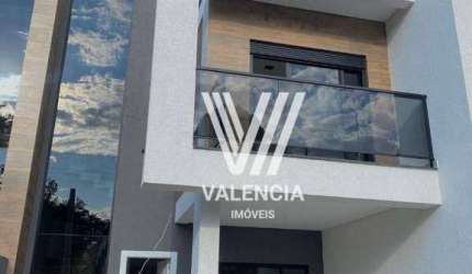 Sobrado | 3 dorm | Suíte | 4 vagas | 143 m² priv | Uberaba - Curitiba/PR